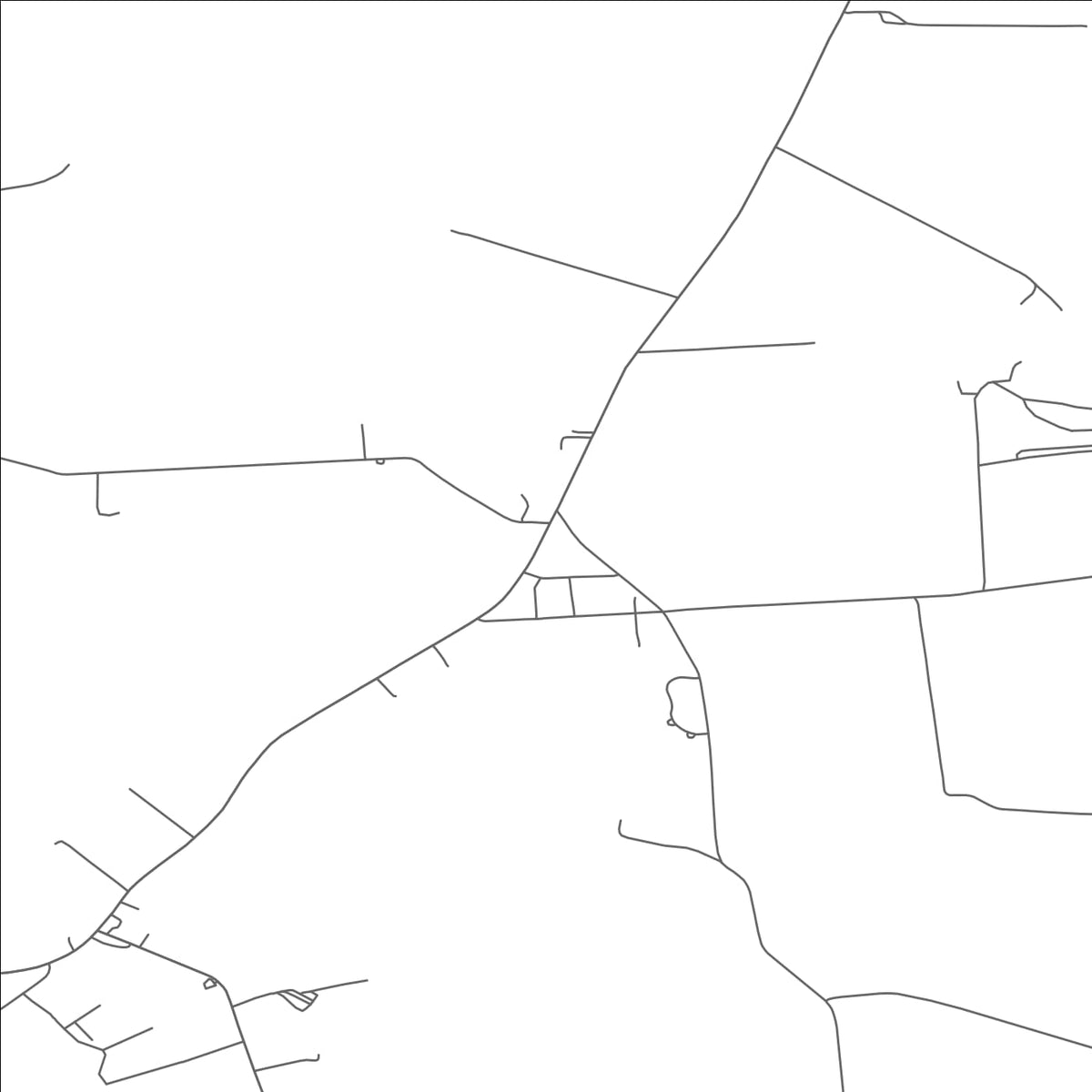 ROAD MAP OF EDESVILLE, MARYLAND BY MAPBAKES