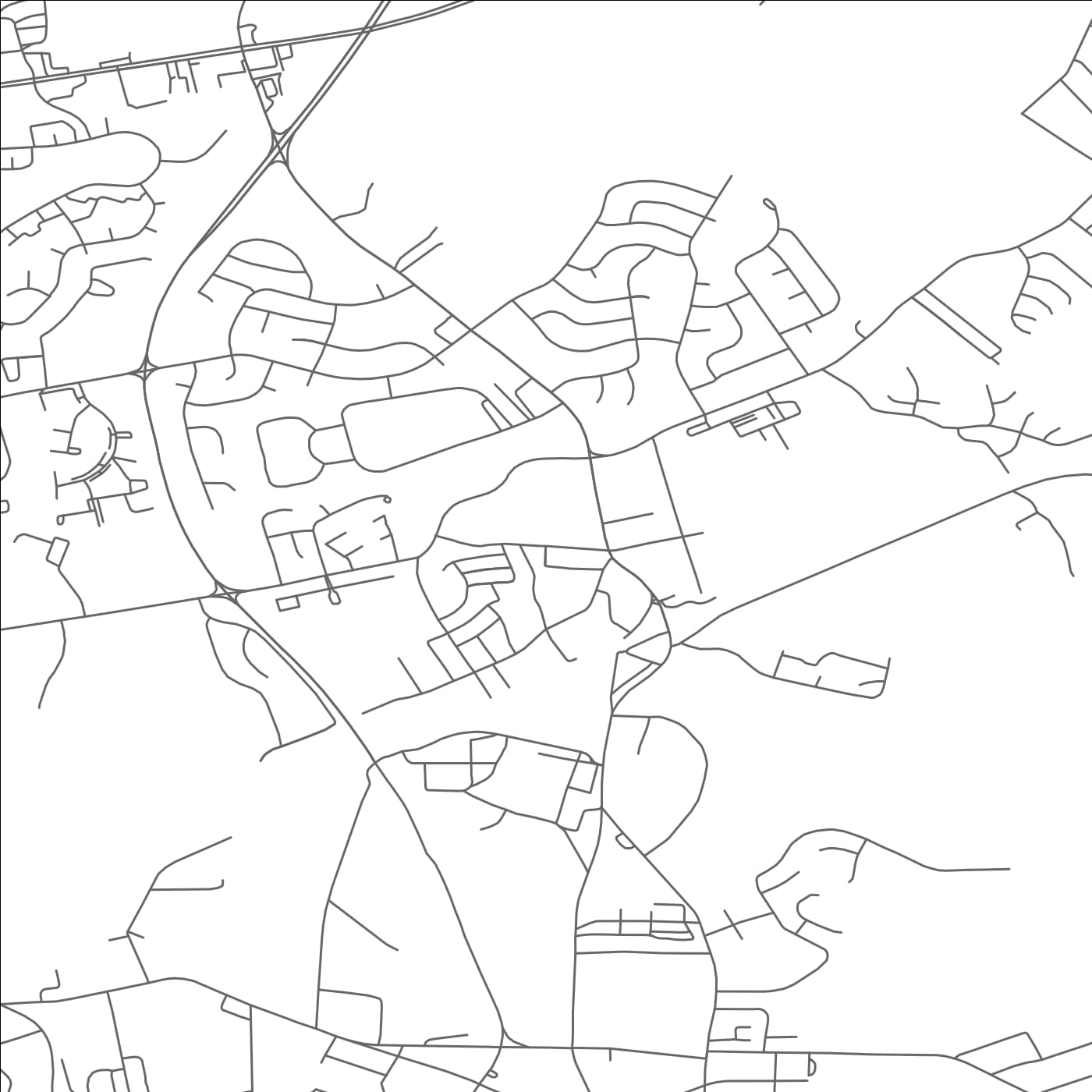 ROAD MAP OF EDGEWOOD, MARYLAND BY MAPBAKES