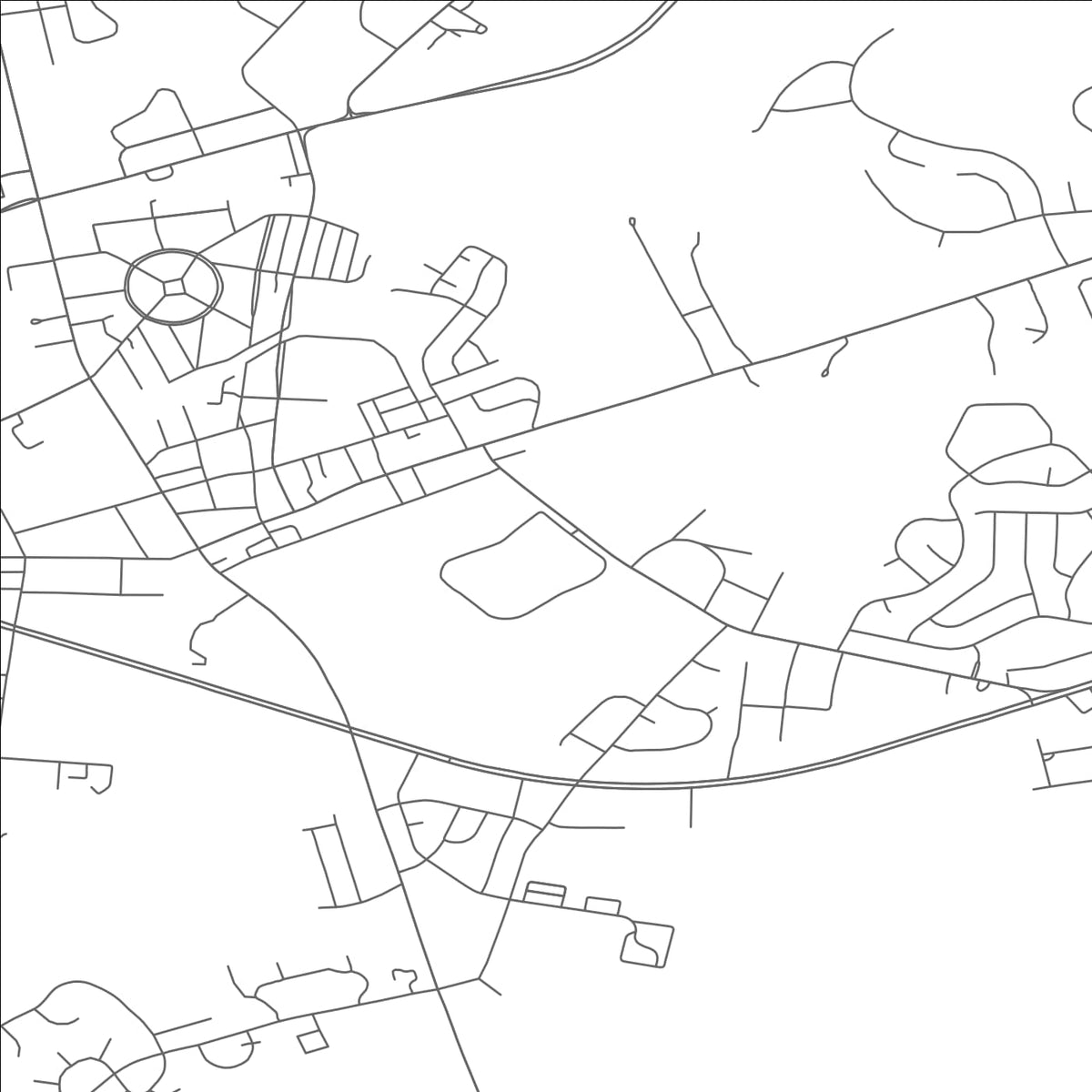 ROAD MAP OF ELKTON, MARYLAND BY MAPBAKES
