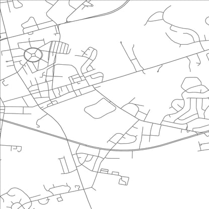 ROAD MAP OF ELKTON, MARYLAND BY MAPBAKES