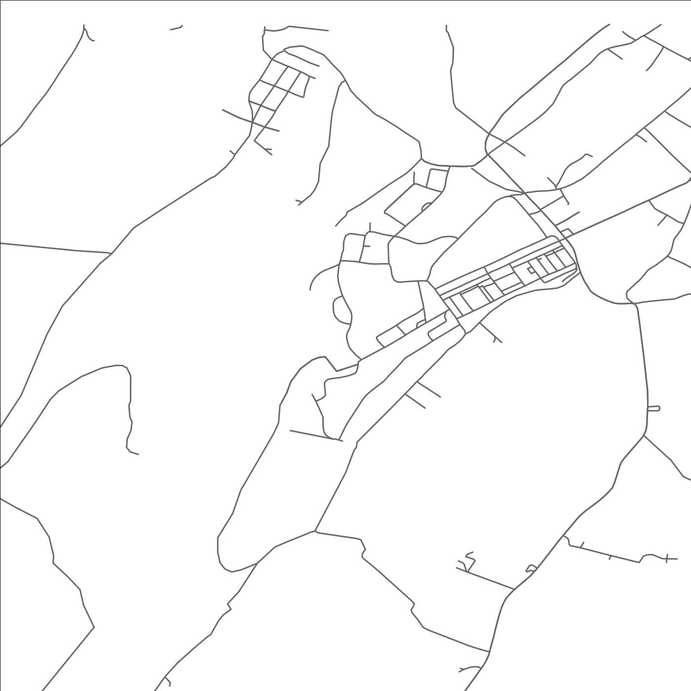 ROAD MAP OF FORT RITCHIE, MARYLAND BY MAPBAKES