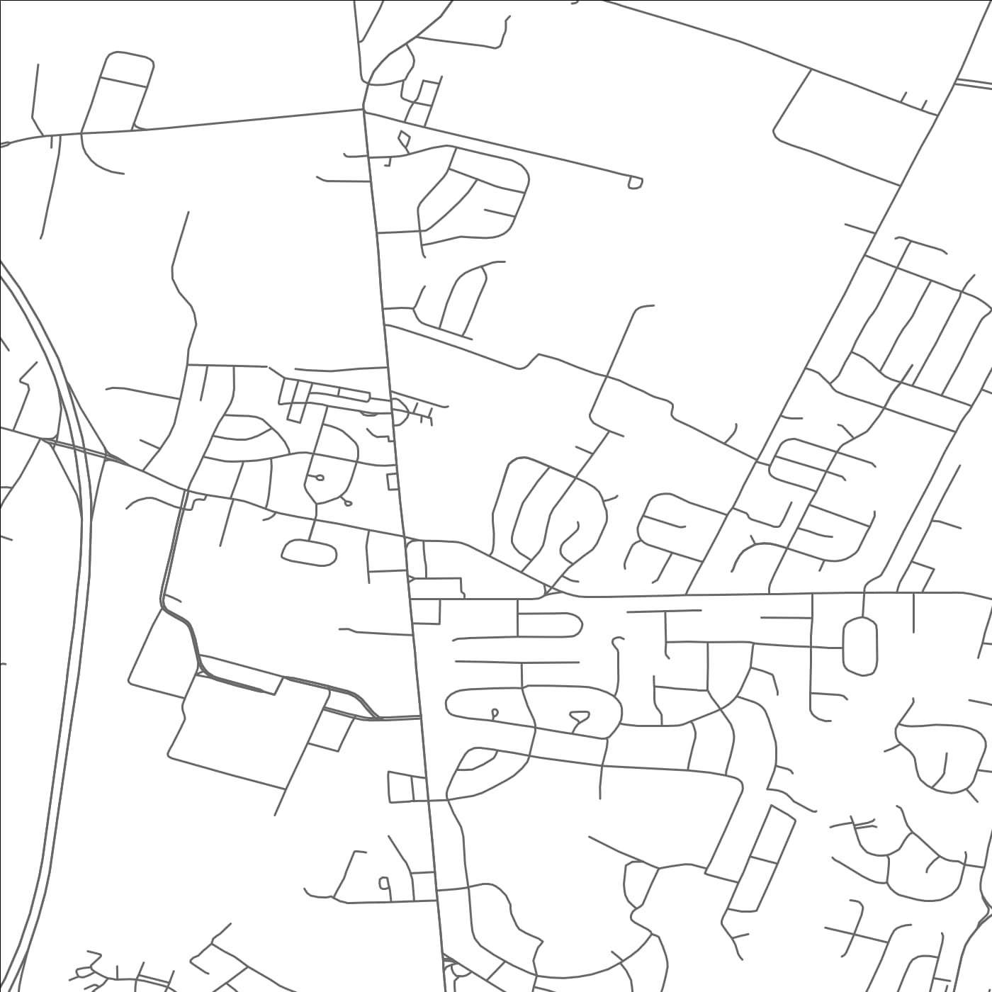 ROAD MAP OF FOUNTAINHEAD ORCHARD HILLS, MARYLAND BY MAPBAKES