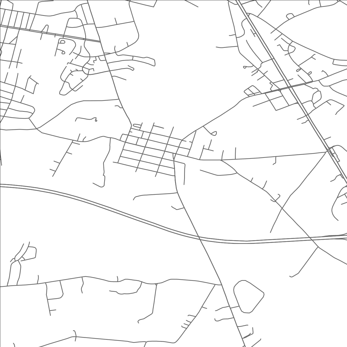 ROAD MAP OF FUNKSTOWN, MARYLAND BY MAPBAKES