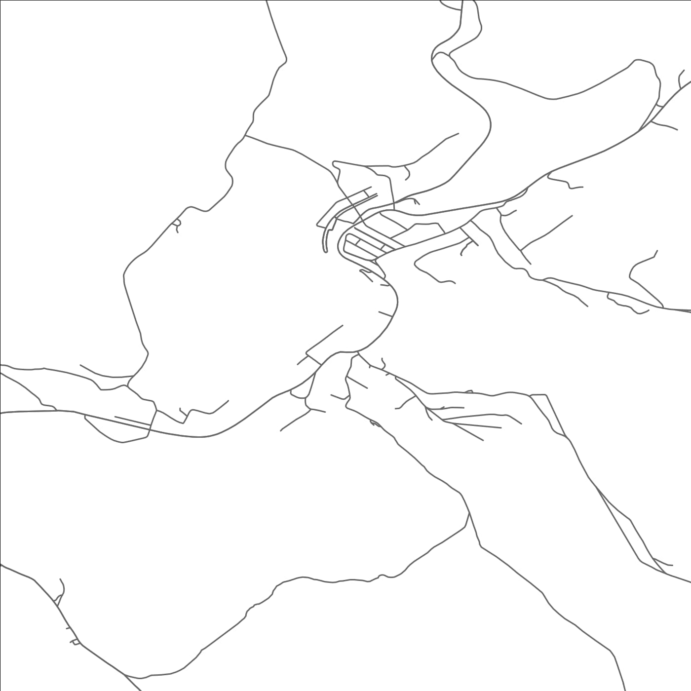 ROAD MAP OF GILMORE, MARYLAND BY MAPBAKES