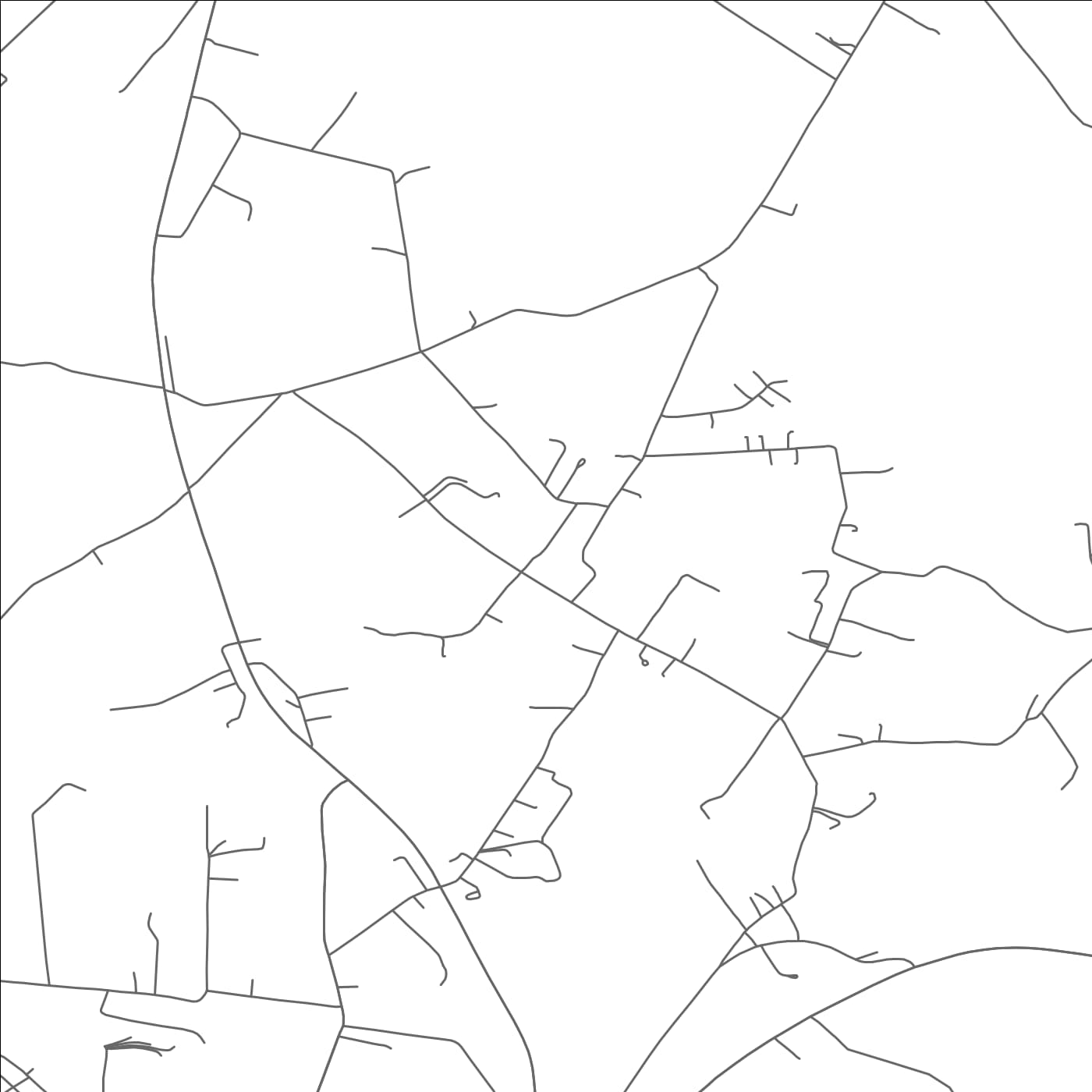 ROAD MAP OF GREENSBURG, MARYLAND BY MAPBAKES