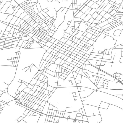 ROAD MAP OF HAGERSTOWN, MARYLAND BY MAPBAKES