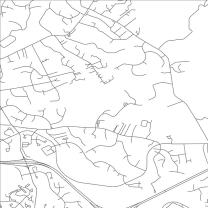 ROAD MAP OF ILCHESTER, MARYLAND BY MAPBAKES