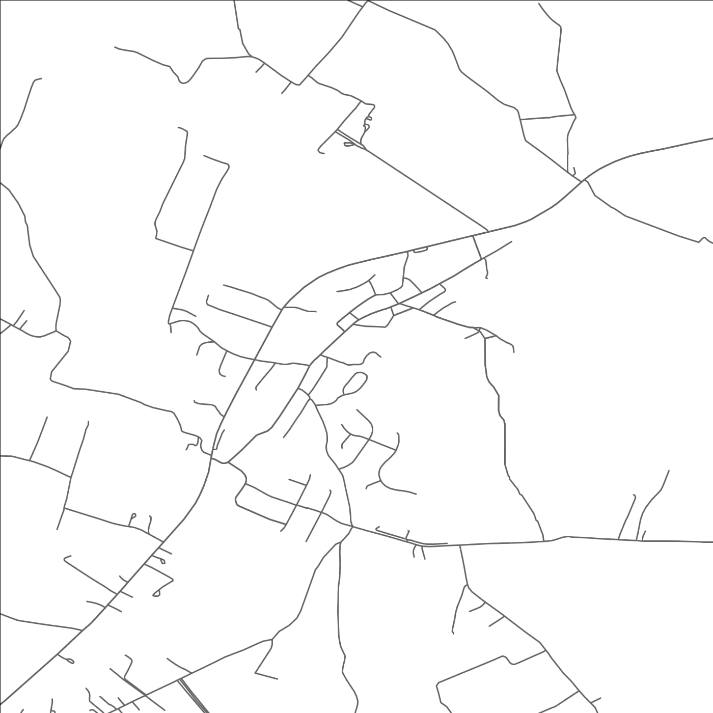 ROAD MAP OF KEEDYSVILLE, MARYLAND BY MAPBAKES