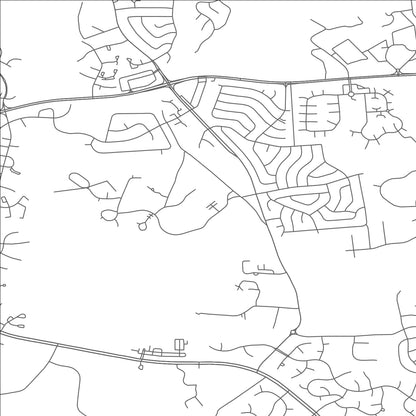 ROAD MAP OF KETTERING, MARYLAND BY MAPBAKES