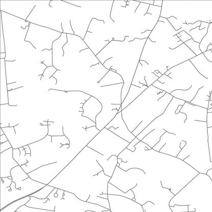 ROAD MAP OF KINGSVILLE, MARYLAND BY MAPBAKES