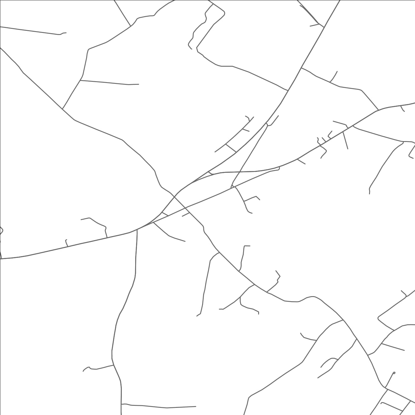 ROAD MAP OF LEITERSBURG, MARYLAND BY MAPBAKES