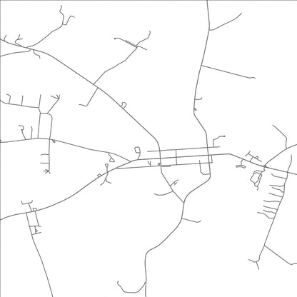 ROAD MAP OF LIBERTYTOWN, MARYLAND BY MAPBAKES