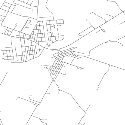 ROAD MAP OF LOCH LYNN HEIGHTS, MARYLAND BY MAPBAKES