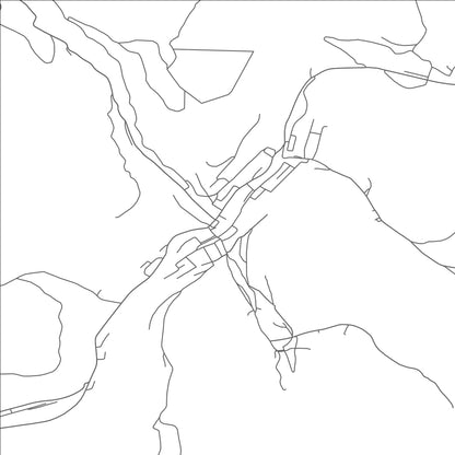 ROAD MAP OF LONACONING, MARYLAND BY MAPBAKES