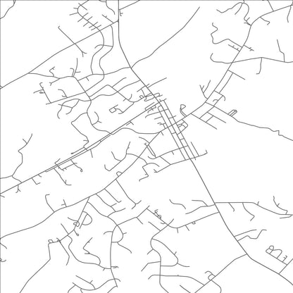 ROAD MAP OF MANCHESTER, MARYLAND BY MAPBAKES