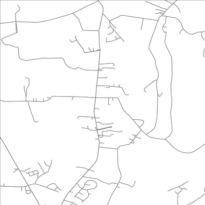 ROAD MAP OF MAPLEVILLE, MARYLAND BY MAPBAKES