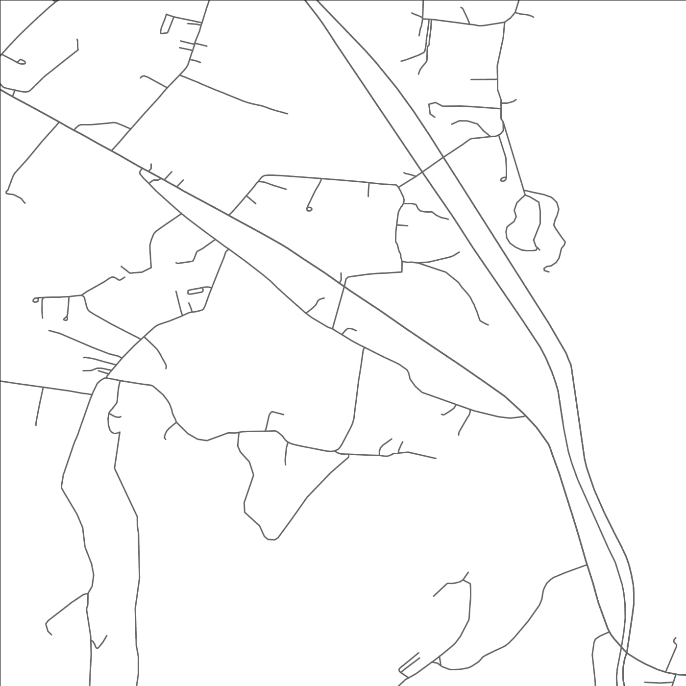 ROAD MAP OF MOUNT LENA, MARYLAND BY MAPBAKES