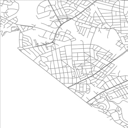 ROAD MAP OF MOUNT RAINIER, MARYLAND BY MAPBAKES