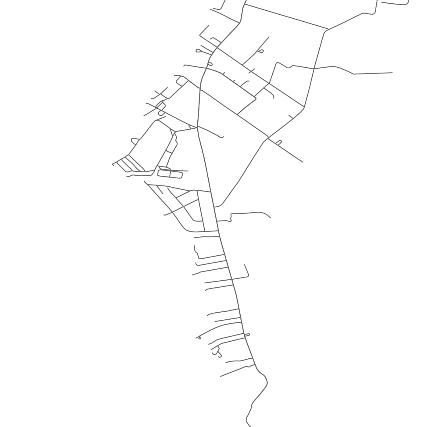 ROAD MAP OF NANTICOKE ACRES, MARYLAND BY MAPBAKES