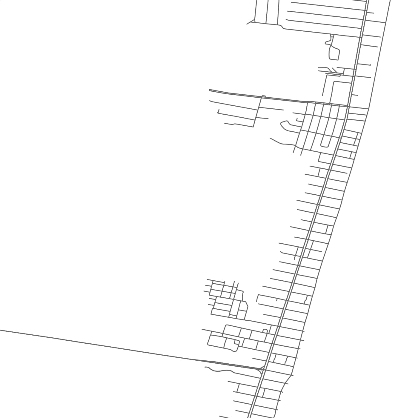 ROAD MAP OF OCEAN CITY, MARYLAND BY MAPBAKES