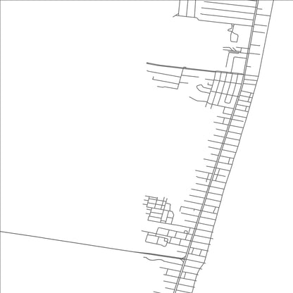 ROAD MAP OF OCEAN CITY, MARYLAND BY MAPBAKES