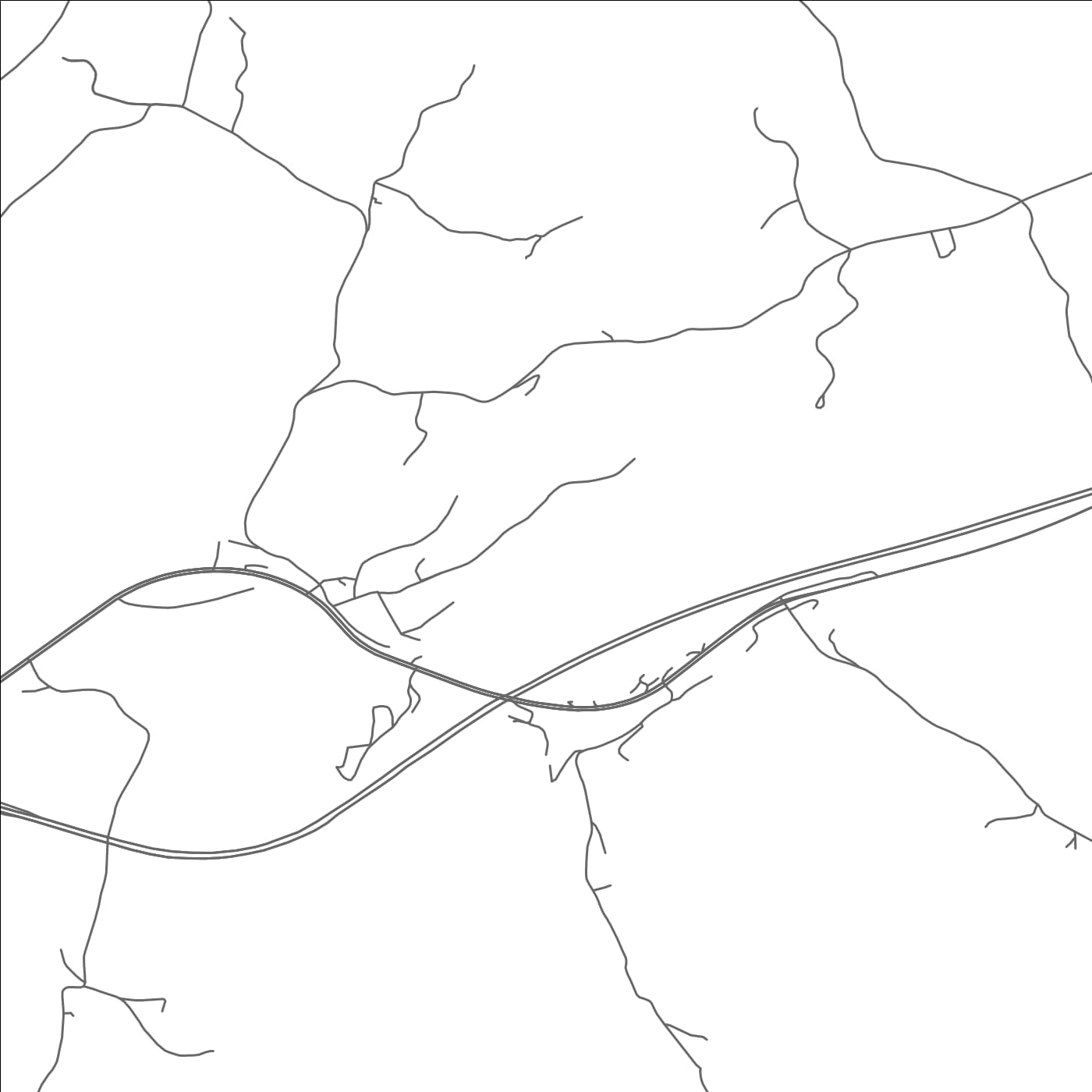 ROAD MAP OF PLEASANT GROVE, MARYLAND BY MAPBAKES