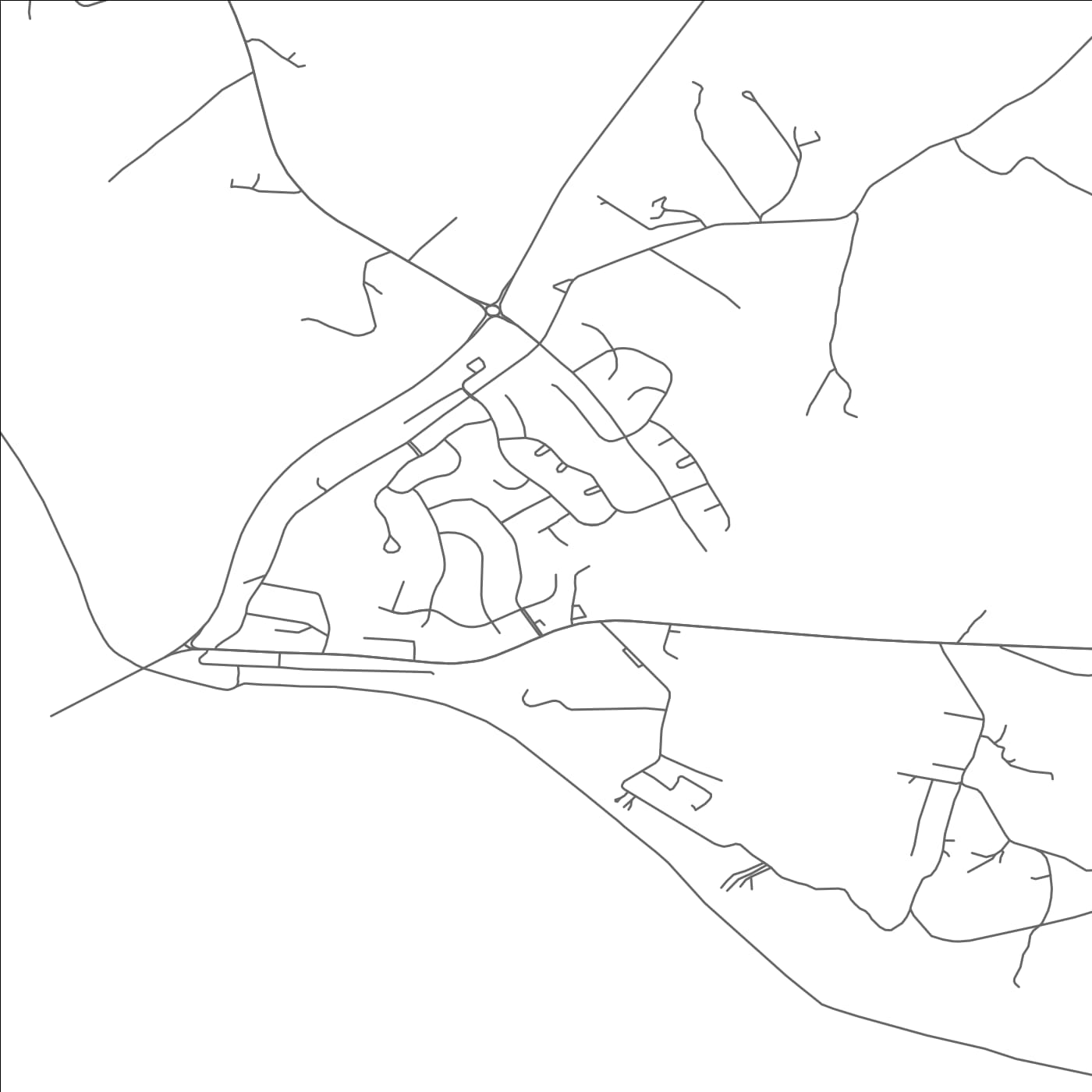 ROAD MAP OF POINT OF ROCKS, MARYLAND BY MAPBAKES