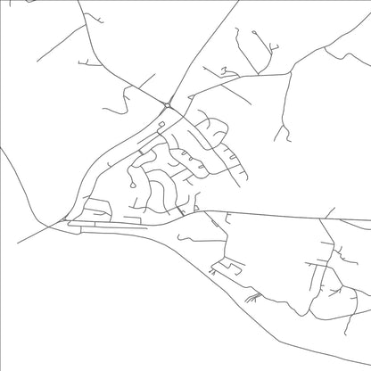 ROAD MAP OF POINT OF ROCKS, MARYLAND BY MAPBAKES