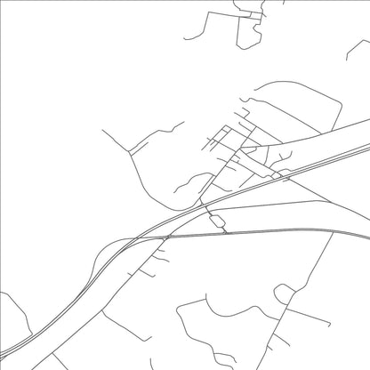 ROAD MAP OF QUEENSTOWN, MARYLAND BY MAPBAKES