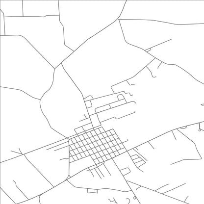 ROAD MAP OF RIDGELY, MARYLAND BY MAPBAKES