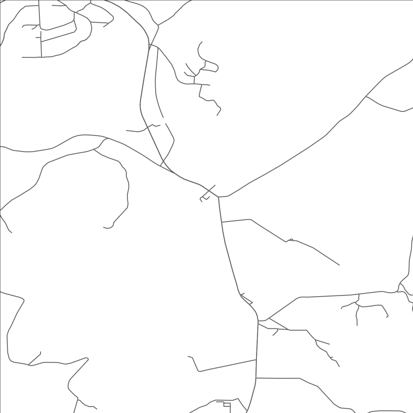 ROAD MAP OF SABILLASVILLE, MARYLAND BY MAPBAKES