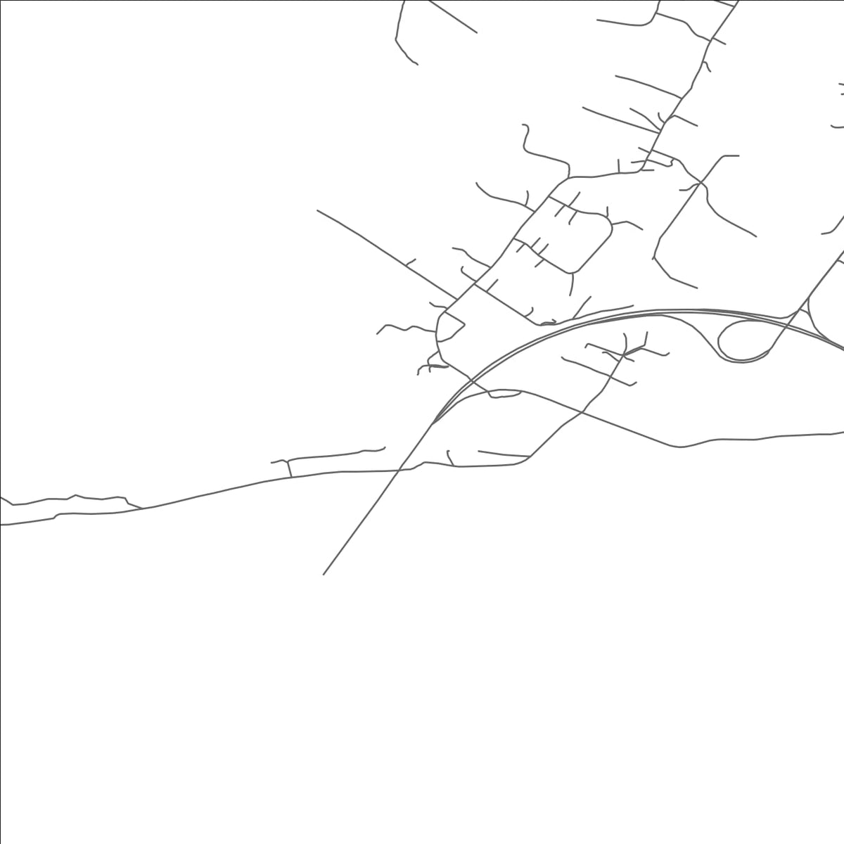 ROAD MAP OF SANDY HOOK, MARYLAND BY MAPBAKES
