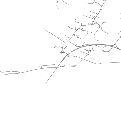 ROAD MAP OF SANDY HOOK, MARYLAND BY MAPBAKES