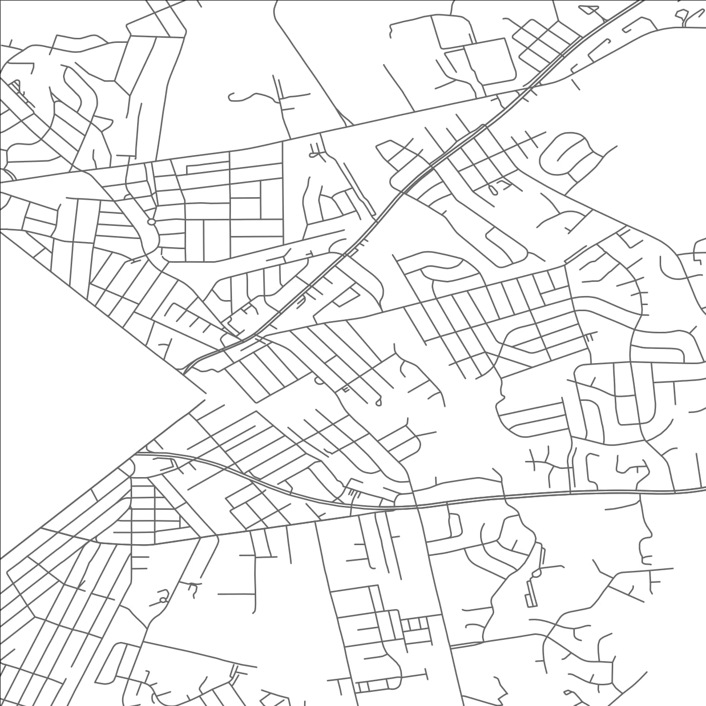 ROAD MAP OF SEAT PLEASANT, MARYLAND BY MAPBAKES