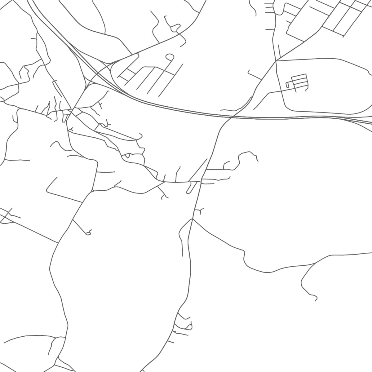 ROAD MAP OF SHAFT, MARYLAND BY MAPBAKES