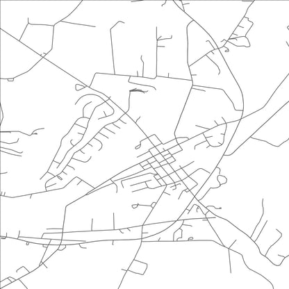 ROAD MAP OF SMITHSBURG, MARYLAND BY MAPBAKES