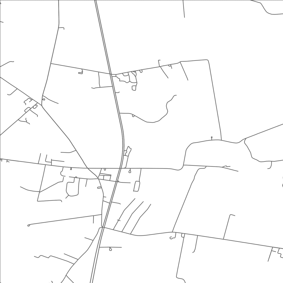 ROAD MAP OF TRAPPE, MARYLAND BY MAPBAKES