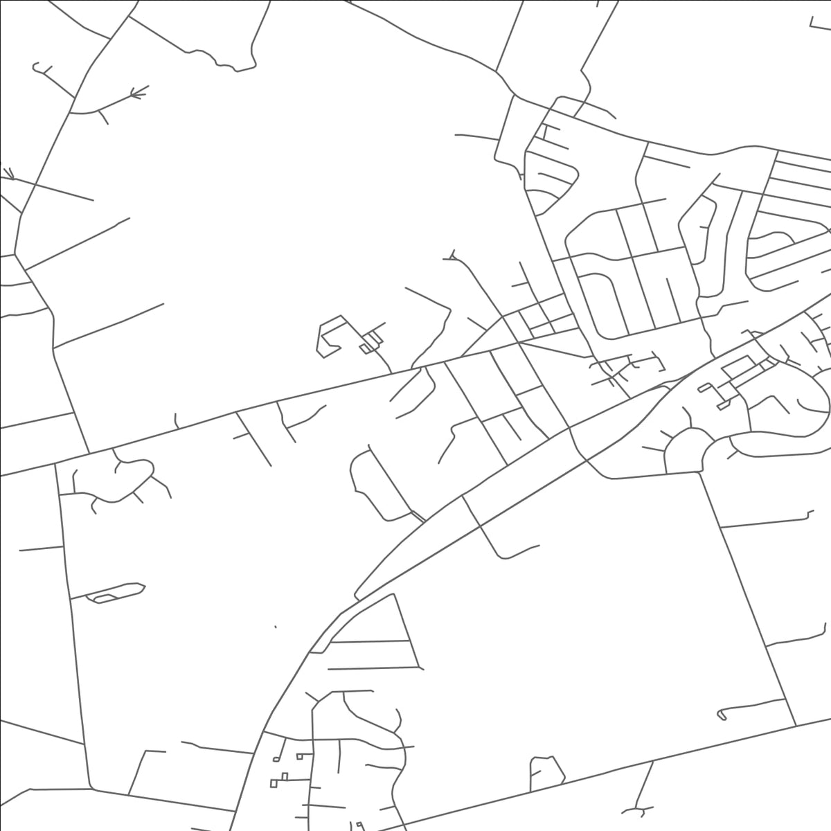 ROAD MAP OF WALKERSVILLE, MARYLAND BY MAPBAKES