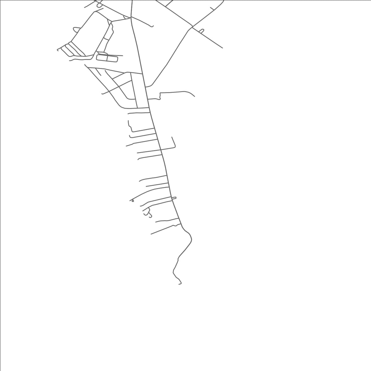 ROAD MAP OF WATERVIEW, MARYLAND BY MAPBAKES