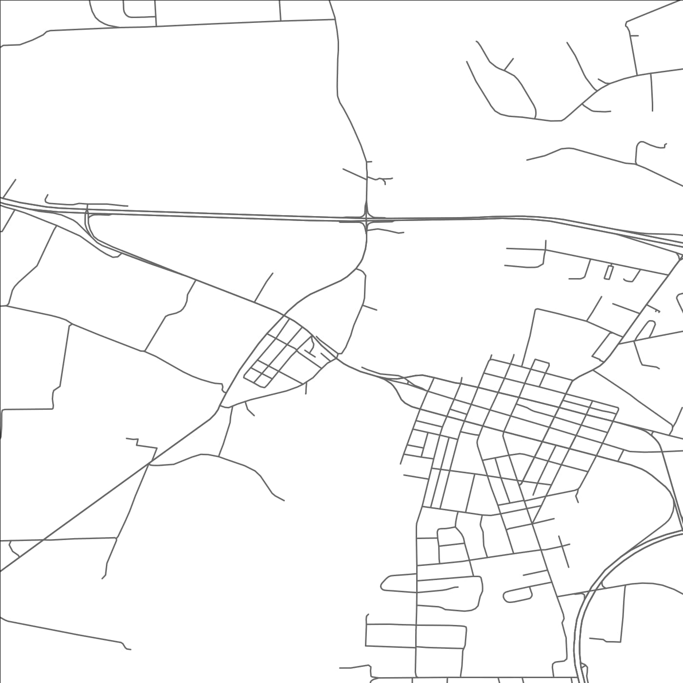 ROAD MAP OF WEST DENTON, MARYLAND BY MAPBAKES