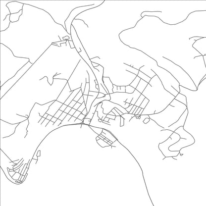 ROAD MAP OF WESTERNPORT, MARYLAND BY MAPBAKES