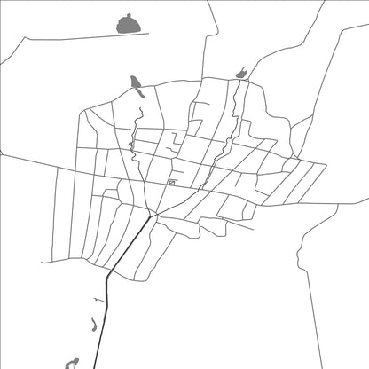 ROAD MAP OF AVDARMA, MOLDOVA BY MAPBAKES