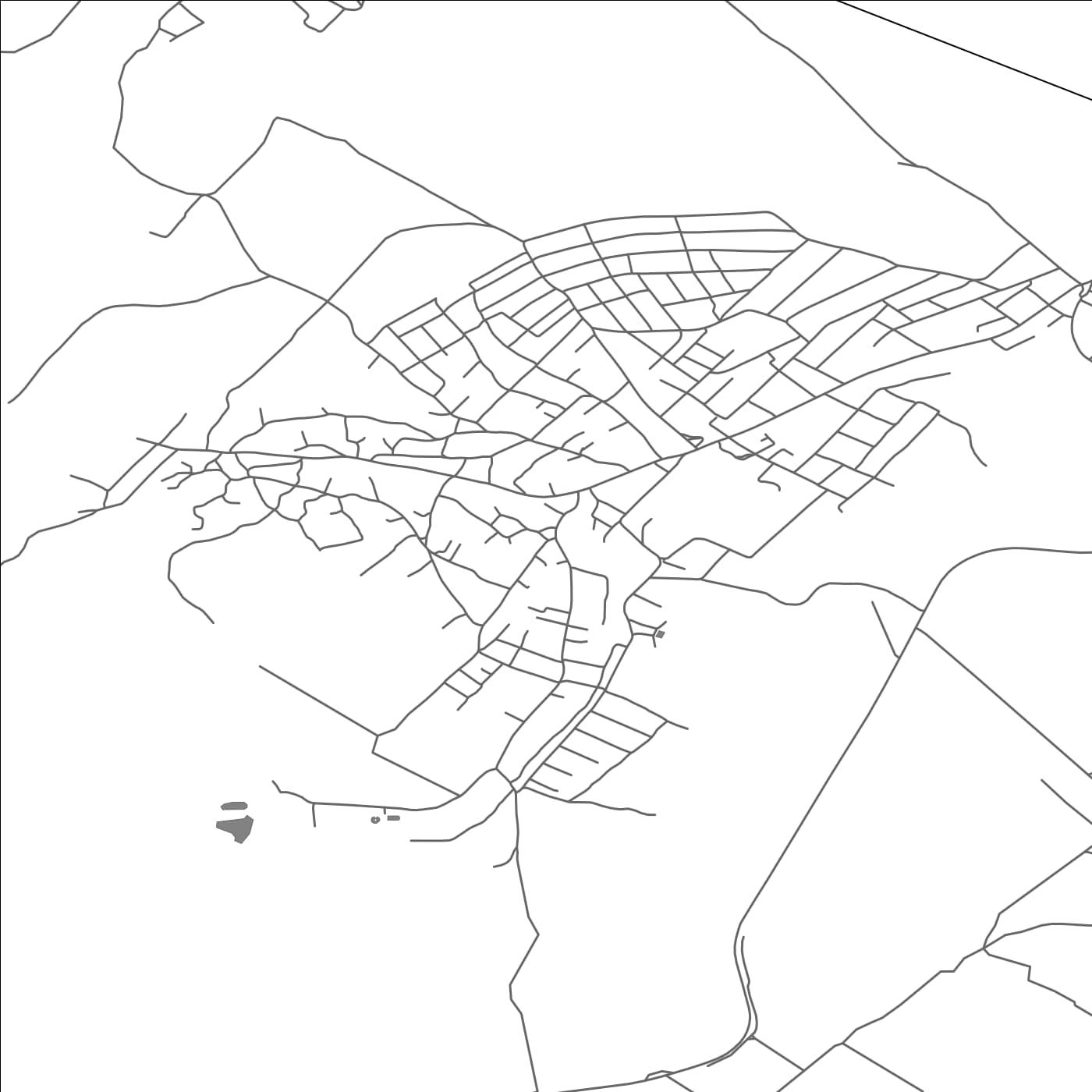 ROAD MAP OF BARDAR, MOLDOVA BY MAPBAKES