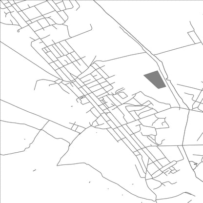 ROAD MAP OF BASARABEASCA, MOLDOVA BY MAPBAKES