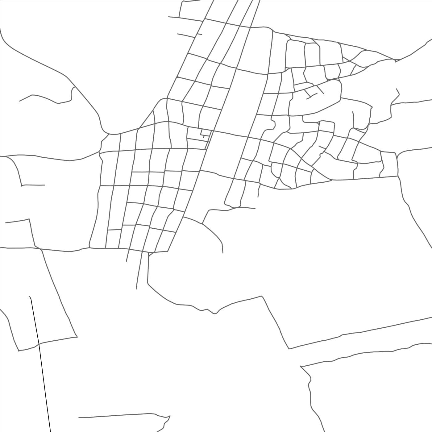 ROAD MAP OF BAŞCALIA, MOLDOVA BY MAPBAKES