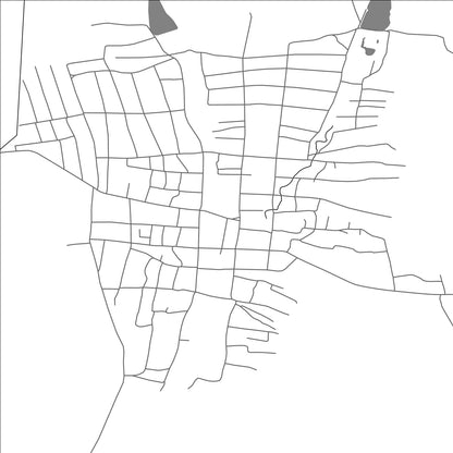 ROAD MAP OF BAURCI, MOLDOVA BY MAPBAKES