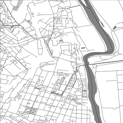 ROAD MAP OF BENDER, MOLDOVA BY MAPBAKES