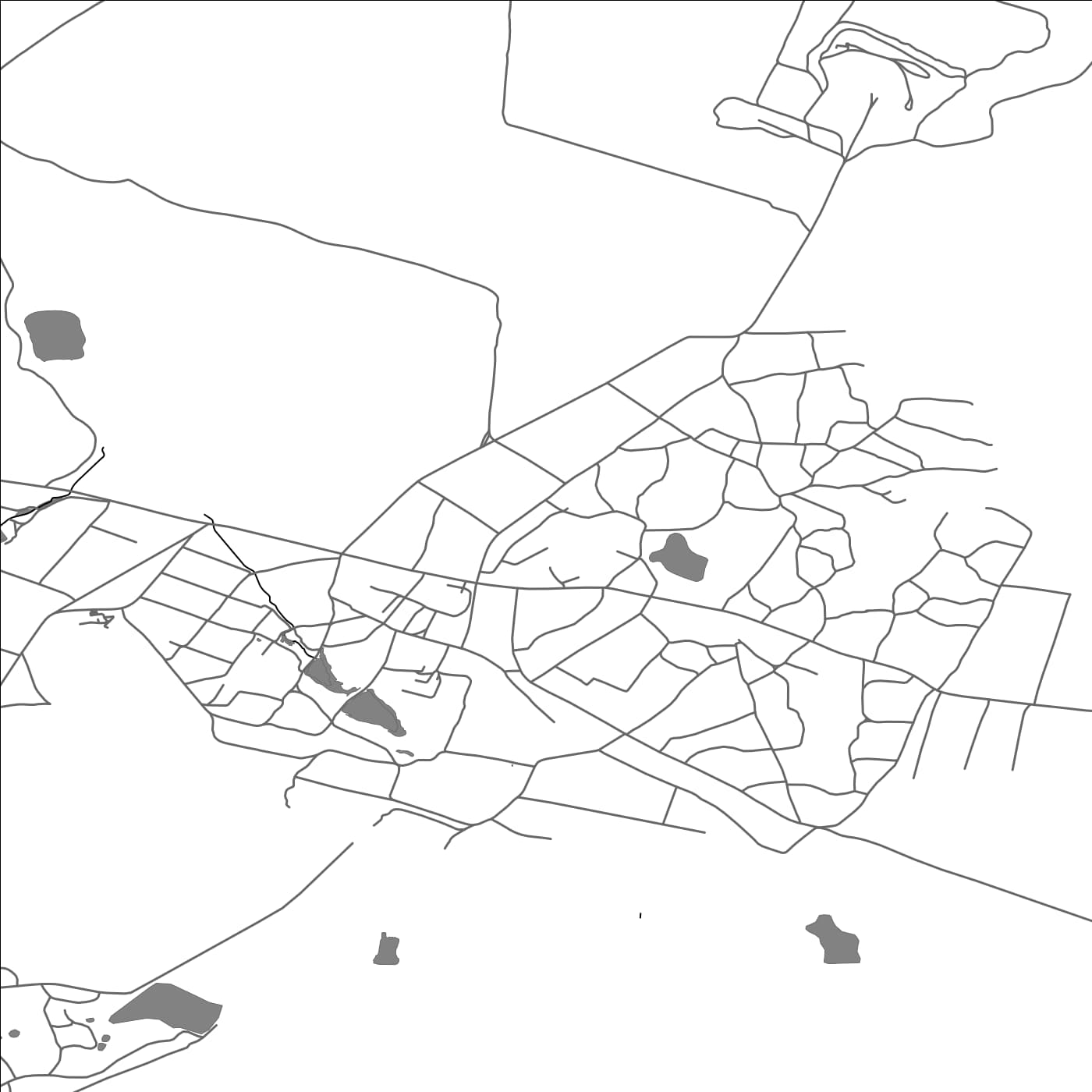 ROAD MAP OF BÎRNOVA, MOLDOVA BY MAPBAKES