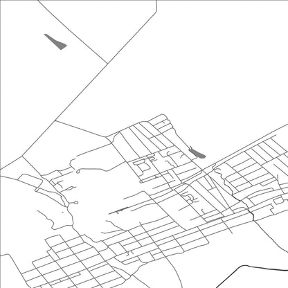 ROAD MAP OF BIRUINŢA, MOLDOVA BY MAPBAKES