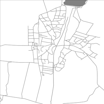 ROAD MAP OF BOROGANI, MOLDOVA BY MAPBAKES